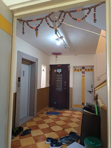 Living Room in 1 BHK Apartment at Spring Glory Co-Operative Society, Kharadi – for Rent