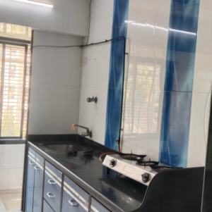 Kitchen in 2 BHK Apartment at Kanakia Discovery, Rajendra Nagar – for Rent
