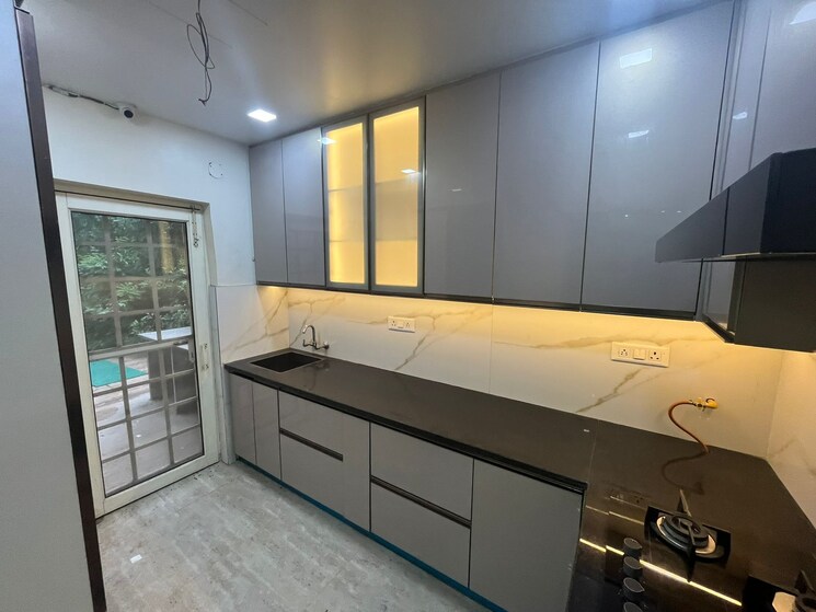 Kitchen, puri-aman-vilas 4 Bedroom 500 Sq.Yd. Builder Floor In Sector 89 Faridabad 9640521