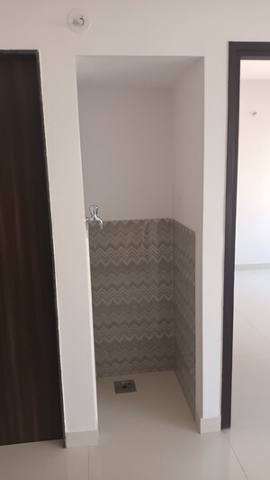 Bathroom in 1 BHK Apartment at Puranik Hometown, Ghodbunder Road – for Rent