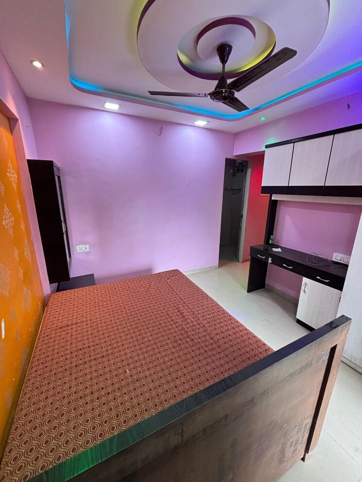 Bedroom, rosa-elite 1 Bedroom 630 Sq.Ft. Apartment In Bhayandarpada Thane 9640533