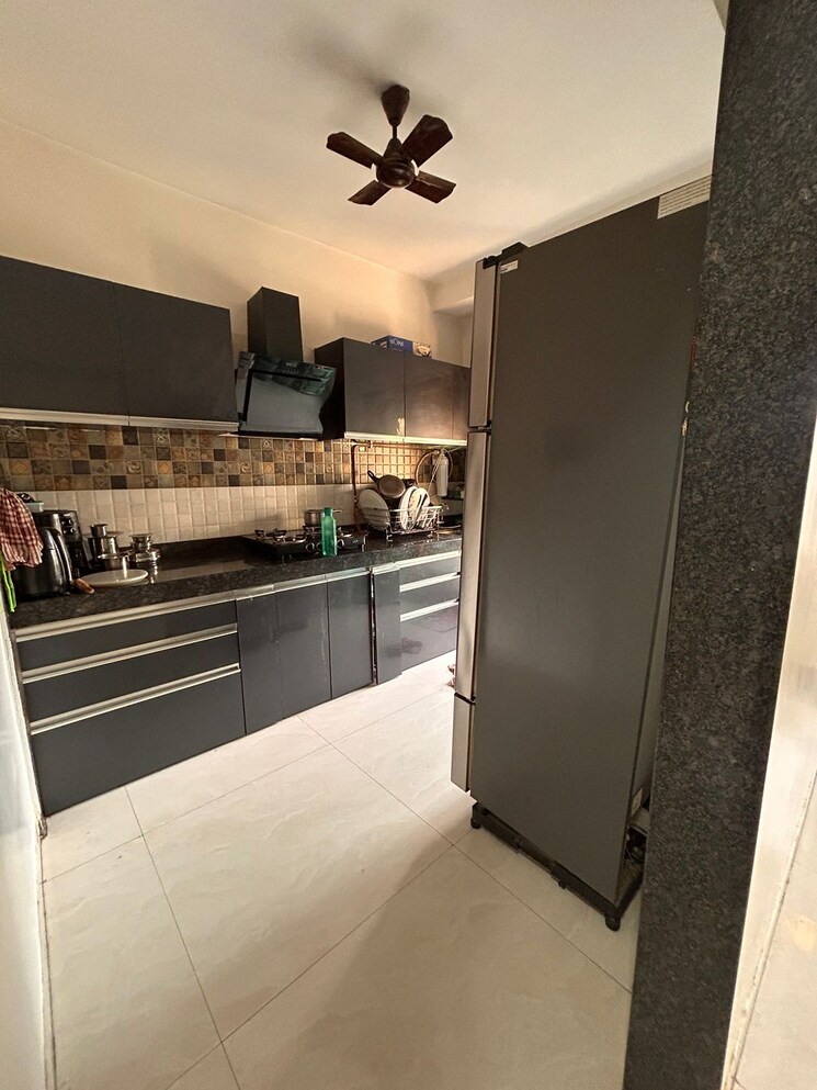 Kitchen, puranik-city 1 Bedroom 450 Sq.Ft. Apartment In Kasarvadavali Thane 9640581