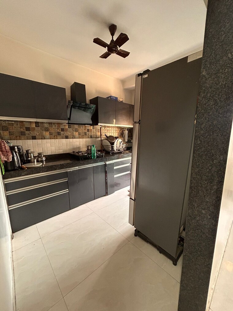 Kitchen, puranik-city 1 Bedroom 450 Sq.Ft. Apartment In Kasarvadavali Thane 9640581