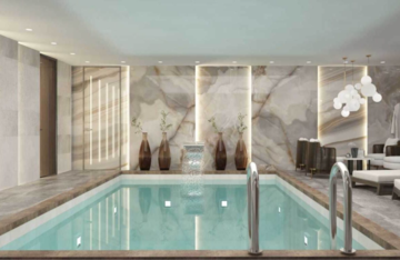 Swimming Pool in 3 BHK Apartment at M3M Soulitude, Sector 89 – for Sale