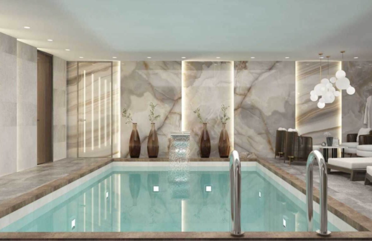 Swimming Pool, m3m-soulitude 3 Bedroom 1494 Sq.Ft. Apartment In Sector 89 Gurgaon 9640615