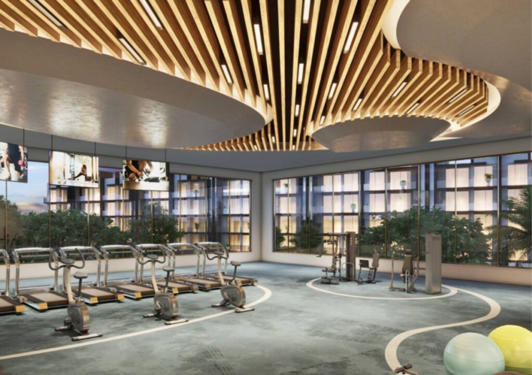 Gym, m3m-soulitude 3 Bedroom 1494 Sq.Ft. Apartment In Sector 89 Gurgaon 9640615