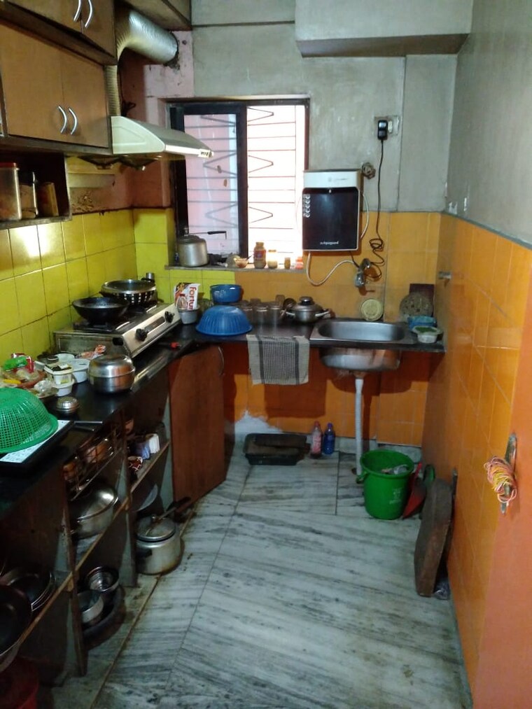 Kitchen, mudiali 3 Bedroom 1350 Sq.Ft. Builder Floor In Mudiali Kolkata 9640584