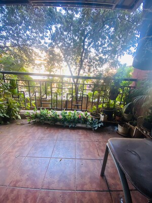 Balcony in 2 BHK Apartment at Bramha Suncity, Wadgaon Sheri – for Rent