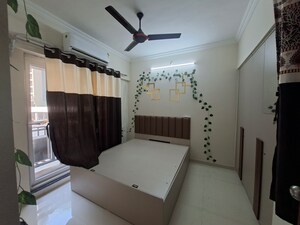 Master Bedroom in 1 BHK Apartment at Puraniks City Reserva, Ghodbunder Road – for Rent