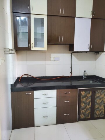 Kitchen in 2 BHK Apartment at Sheth Vasant Lawns, Laxmi Nagar – for Rent