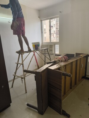 Balcony in 1 BHK Apartment at Adani Aangan, Sector 89a – for Rent