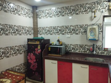 Kitchen in 1 RK Apartment at New Mayur A, Vasant Vihar – for Rent