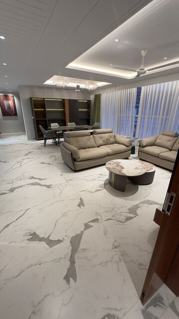 Living Room in 4 BHK Builder Floor at Sector 21 – for Sale