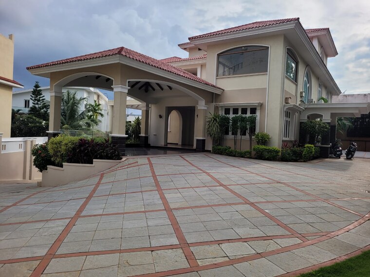 Exterior View, jubilee hills 5 Bedroom 7000 Sq.Ft. Independent House In Jubilee Hills Hyderabad 9640707