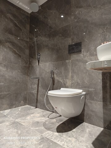 Bathroom in 2 BHK Apartment at Sardar Inspire Residency, Andheri East – for Sale