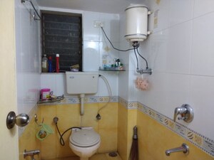Bathroom in 1 BHK Apartment at Ahimsa  Terrace, Malad West – for Rent