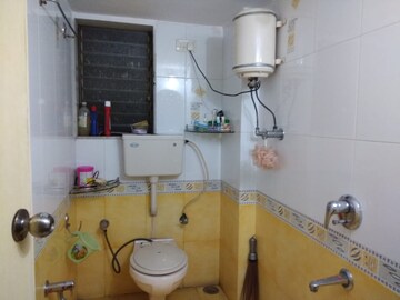 Bathroom in 1 BHK Apartment at Ahimsa  Terrace, Malad West – for Rent