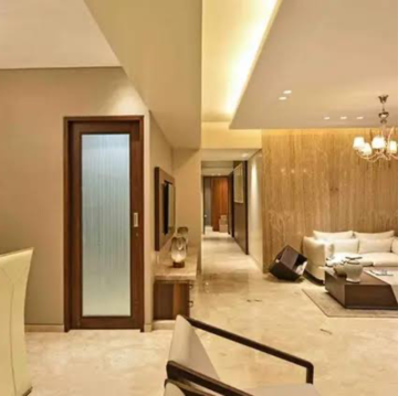 Living Room in 3 BHK Apartment at Runwal Elegante, Shashtri Nagar – for Rent