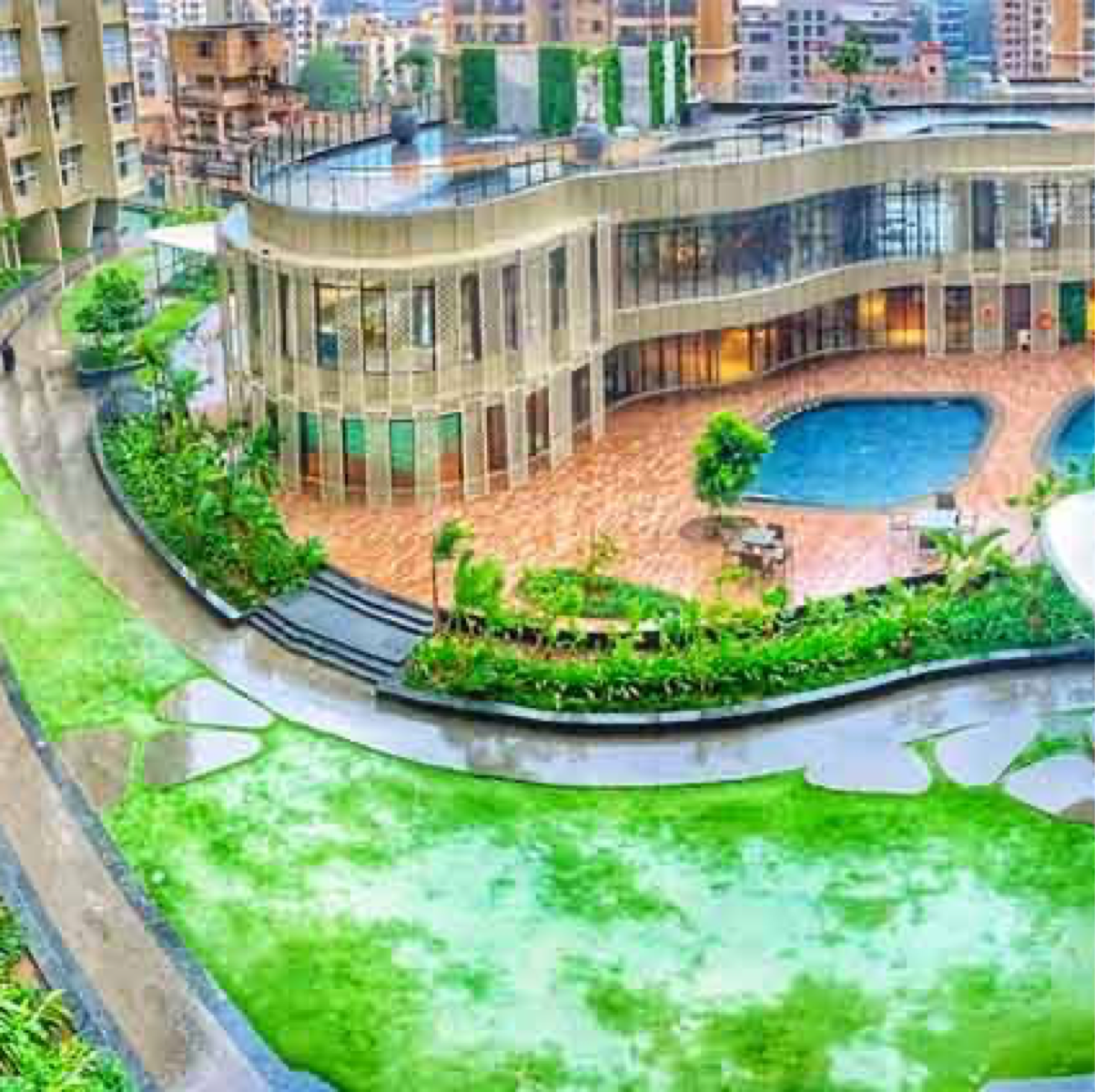 3 BHK 1350 Sq.Ft. Apartment in Runwal Elegante