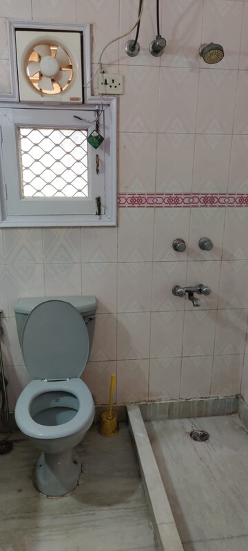 Bathroom in 2 BHK Builder Floor at Lajpat Nagar – for Rent
