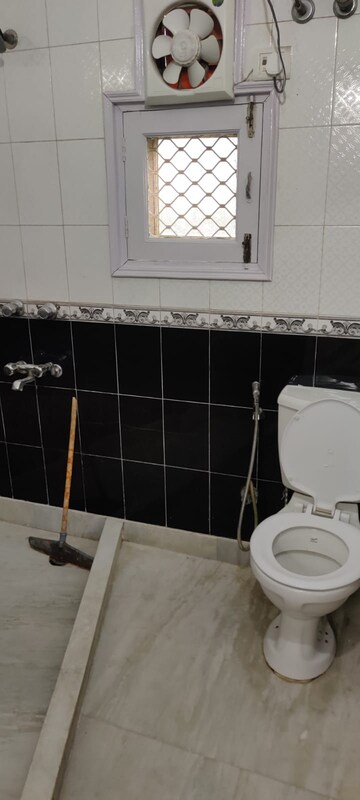 Bathroom in 2 BHK Builder Floor at Lajpat Nagar – for Rent