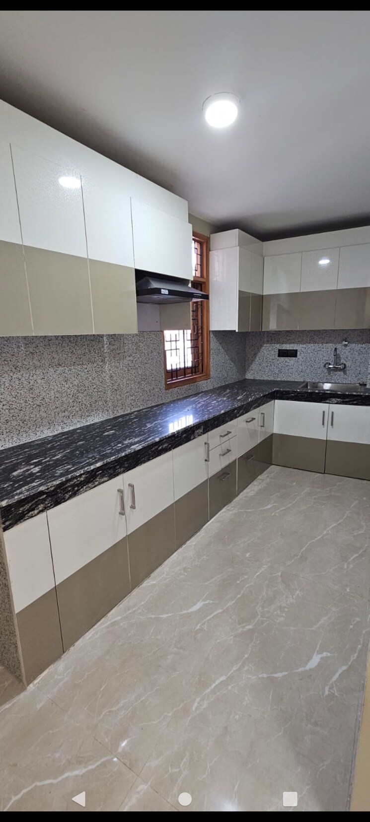 Kitchen, khirki extension 3 Bedroom 1059 Sq.Ft. Builder Floor In Khirki Extension Delhi 9641807