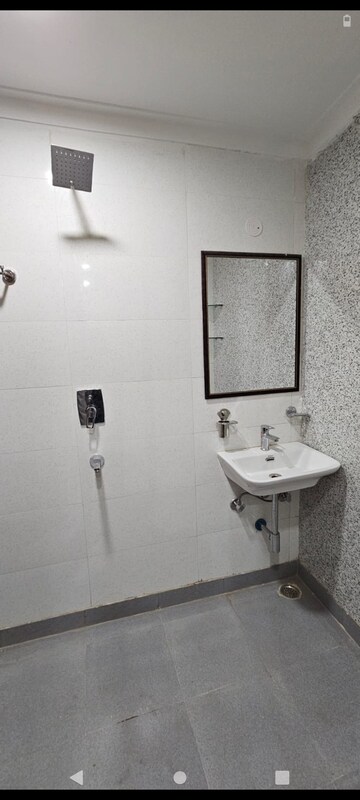 Bathroom in 3 BHK Builder Floor at Khirki Extension – for Rent