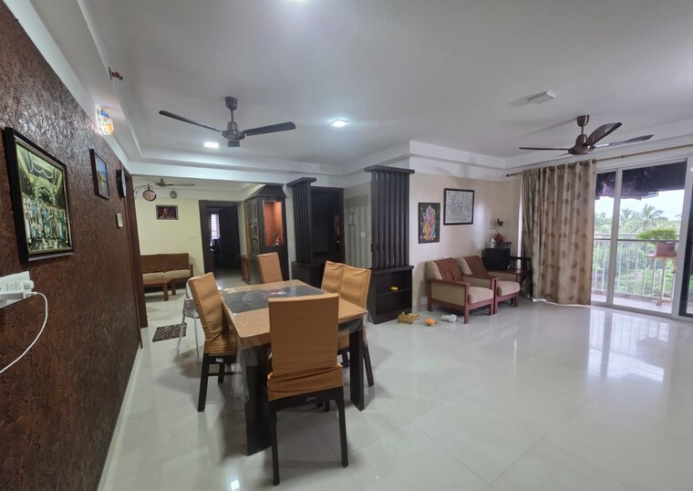 Living Room, patturaickal 3 Bedroom 1680 Sq.Ft. Apartment In Patturaickal Thrissur 9641304