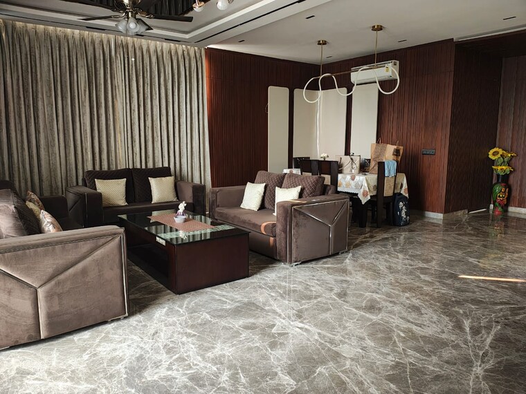 Living Room, unitech-arcadia 4 Bedroom 2950 Sq.Ft. Builder Floor In South City 2 Gurgaon 9641325