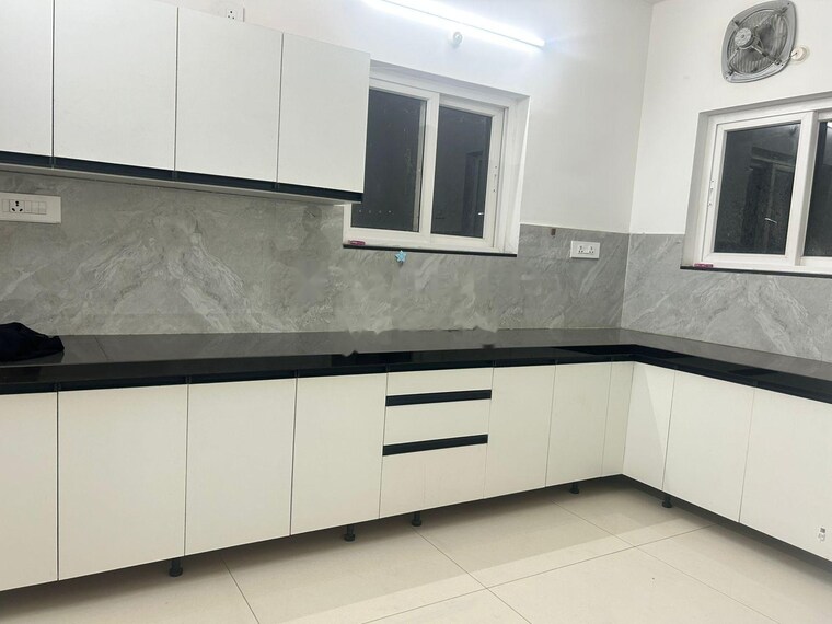 Kitchen, asbl-spire 3 Bedroom 1906 Sq.Ft. Apartment In Kokapet Hyderabad 9641435