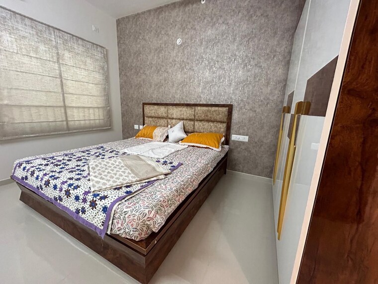 Bedroom, lnt-raintree-boulevard 2.5 Bedroom 1355 Sq.Ft. Apartment In Hebbal Bangalore 9641589