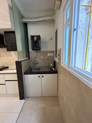 Kitchen in 2.5 BHK Apartment at LnT Raintree Boulevard, Hebbal – for Rent