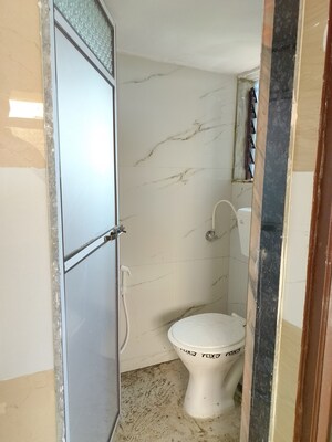 Bathroom in 1 BHK Apartment at Aura Om Navkaar, Nalasopara West – for Rent
