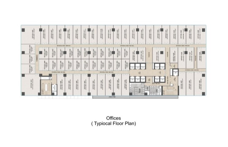 Master Plan, splendor-onyx-blue Commercial Office Space 808 Sq.Ft. In Sector 142 Noida 9641874