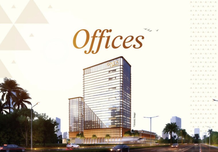 Exterior View, splendor-onyx-blue Commercial Office Space 808 Sq.Ft. In Sector 142 Noida 9641874