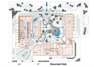 Floor Plan in  Office Space at Splendor Onyx Blue, Sector 142 – for Sale