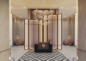 Building Lobby in 1 BHK Apartment at Belmont Lunar, Vishrantwadi – for Sale