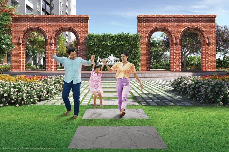 Garden, belmont-lunar 1 Bedroom 347 Sq.Ft. Apartment In Vishrantwadi Pune 9641731