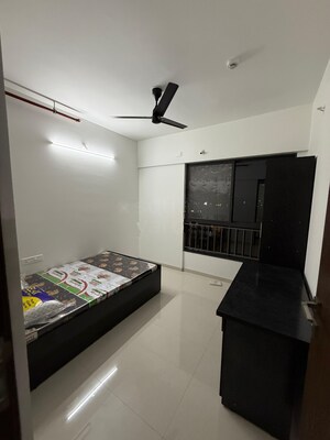 Bedroom in 2 BHK Apartment at Shapoorji Pallonji Sensorium, Hinjewadi – for Rent