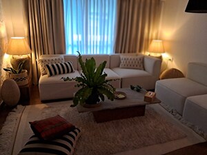 Living Room in 2 BHK Apartment at Khar West – for Rent