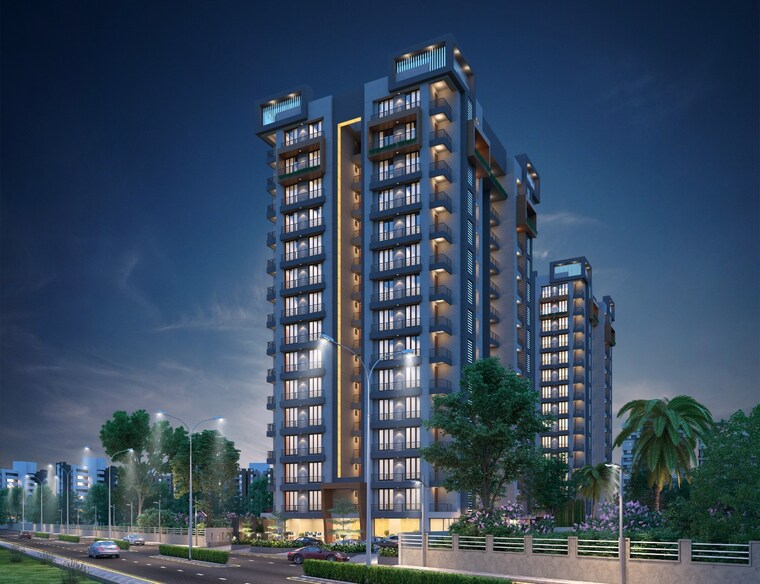 Exterior View, belmont-lunar 1 Bedroom 355 Sq.Ft. Apartment In Vishrantwadi Pune 9641835