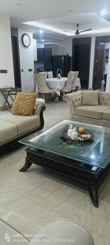 Living Room in 3 BHK Builder Floor at Shiv Nagar – for Sale