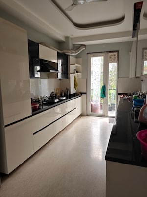 Kitchen in 4 BHK Builder Floor at Palam Vihar – for Rent