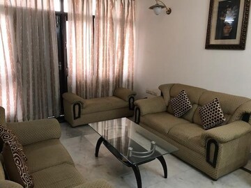 Living Room in 3 BHK Apartment at Sector 9 Dwarka – for Rent