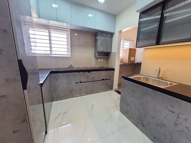 Kitchen, bollineni-bion 3 Bedroom 2305 Sq.Ft. Apartment In Kothaguda Hyderabad 9642014