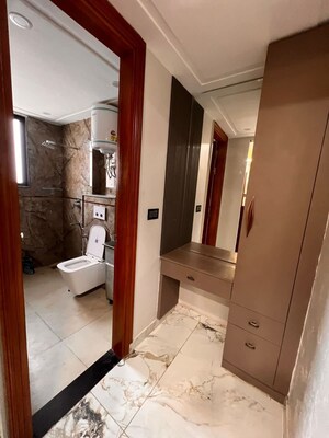 Bathroom in 4 BHK Apartment at Freedom Fighters Enclave – for Rent