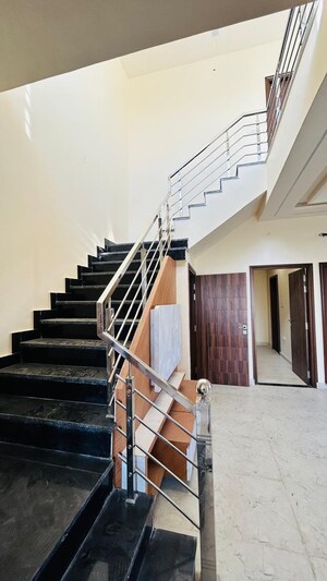 Staircase in 2 BHK Independent House at Mansarovar Extension – for Rent