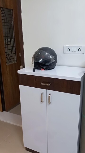 Living Room in 1 BHK Apartment at Reliable Heights, Nalasopara West – for Sale