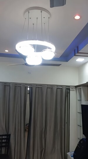 Living Room in 1 BHK Apartment at Reliable Heights, Nalasopara West – for Sale