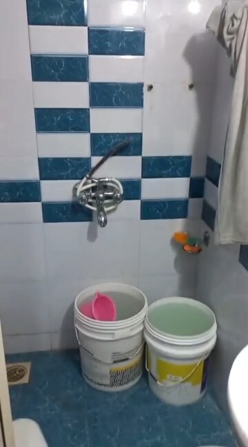 Bathroom in 1 BHK Apartment at Reliable Heights, Nalasopara West – for Sale